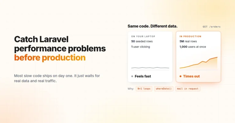 Laravel Performance: Catch Slow Code Early