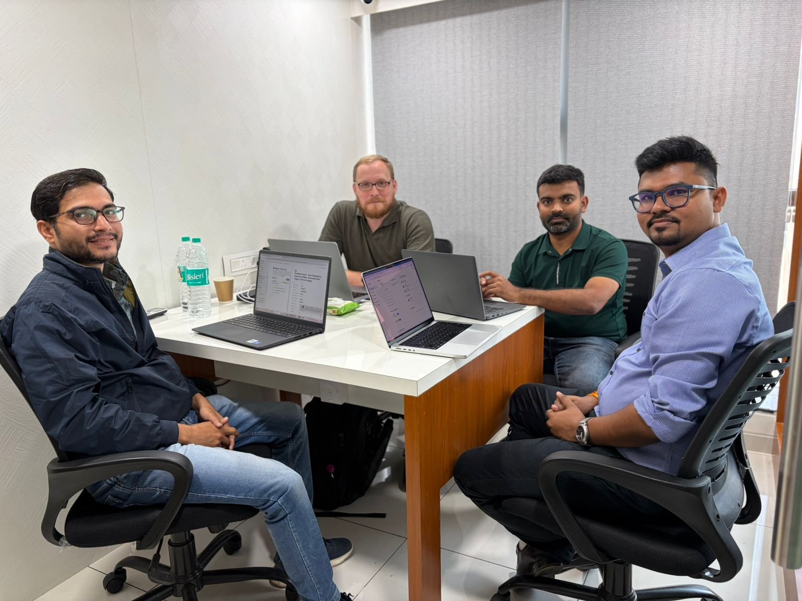 Jon visiting — Team Meeting
