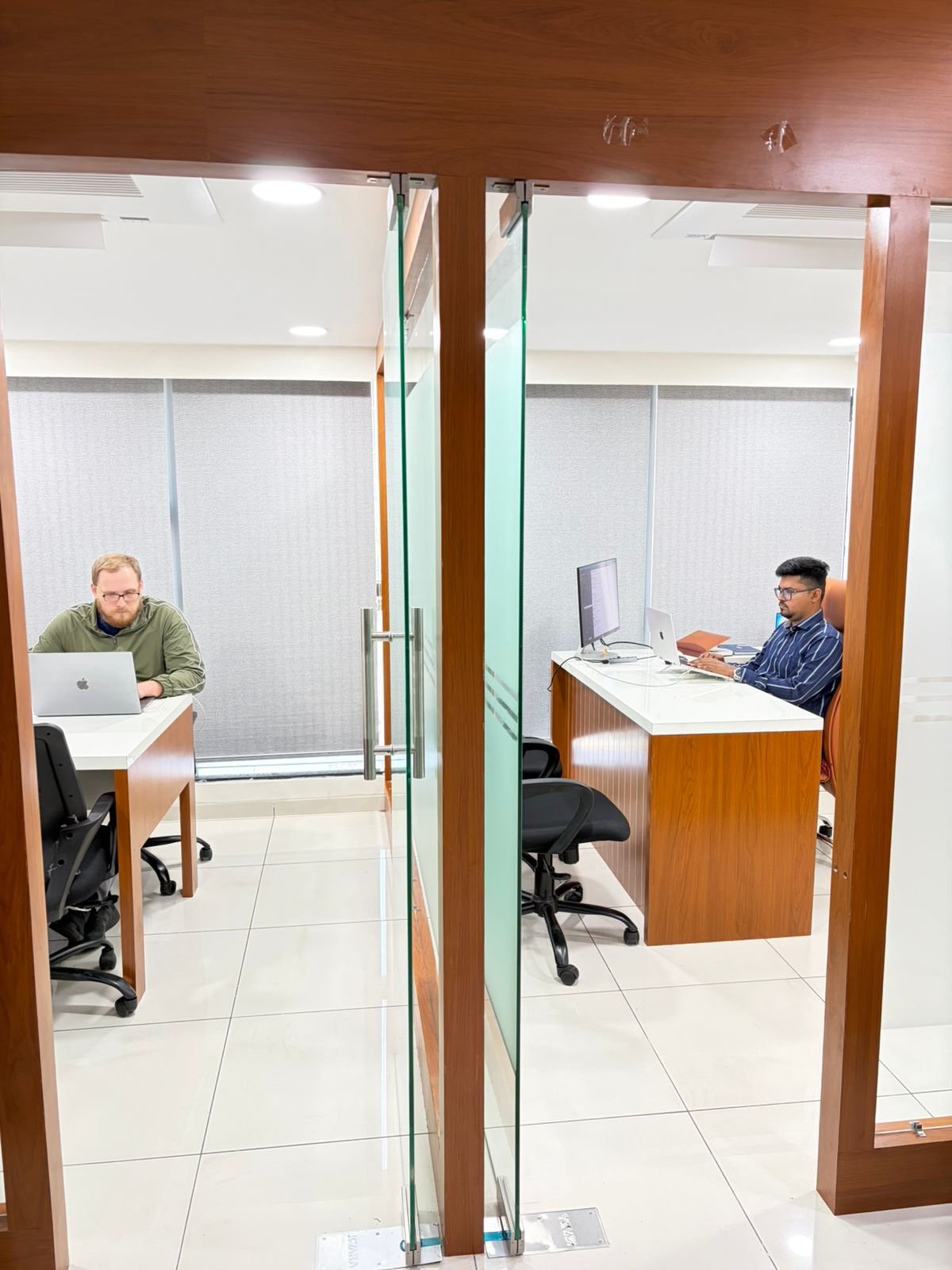 Jon visiting - Ahmedabad office